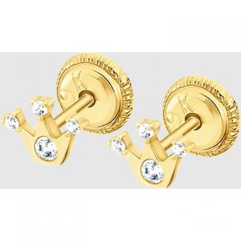 Pendientes de niña Time Road HIN00039 Basics Oro 9K con motivo fantasía.
