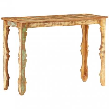 Consola de madera maciza reciclada 110x40x76 cm
