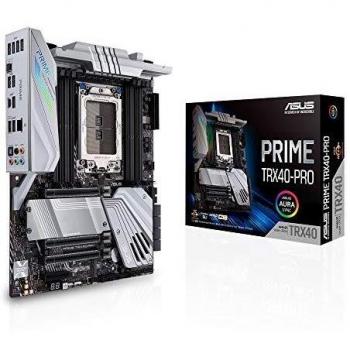 ASUS Prime TRX40-Pro - Placa Base de creación de Contenido AMD sTRX4 3a generación Ryzen Threadripper ATX, 16 etapas de Potencia, PCIe 4.0, 4 Canales DDR4, Triple M.2, Gigabit LAN, Aura Sync RGB