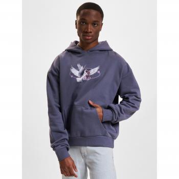 Mister Tee Vive La Liberte Oversize Vintage Blue Hoodie