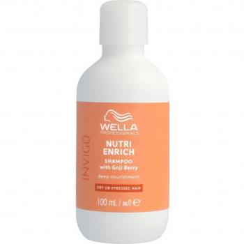 Wella Professionals Invigo Nutri-Enrich Shampoo 100ml for Dry and Damaged Hair