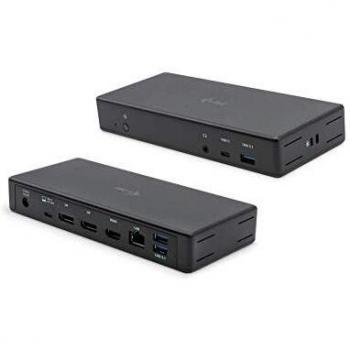 Estación de Acoplamiento USB-C/Thunderbolt 3 Triple Pantalla + Power Delivery 85W