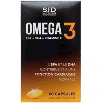 Cápsulas de Omega 3 SID Nutrition Santé Tonique - Caja de 60 Cápsulas
