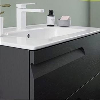 ROYO Vitale Mueble+Lavabo 3 Cajones F-46 cms Gris Nature - Medida: 100 CMS