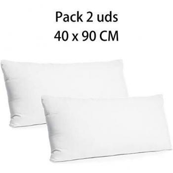 MERCURY TEXTIL - Almohada Fibra antialergico, Fibra Hueca siliconada de Alta recuperacion. El Tejido Exterior está Fabricado en Microfibra de última generación.