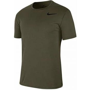 Nike M Nk Dry Superset Top SS Camiseta de Manga Corta, Hombre, Cargo Khaki/
