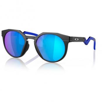 Oakley Men's Matte Black Sunglasses with Prizm Sapphire, Size: 52 MM