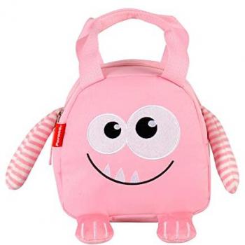 Portameriendas Térmico Monstruito Rosa Fluffy Perona 58316