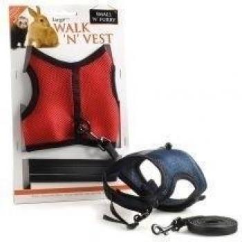 Walk N Vest Rabbits And Ferrets - Large by WALK N VEST