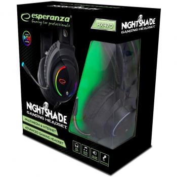 Esperanza EGH470 Gaming Headset with Microphone Black