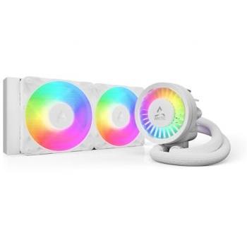 Refrigeración Líquida ARCTIC Liquid Freezer III Pro 240 A-RGB - Compatible con CPU AMD e Intel, Color Blanco