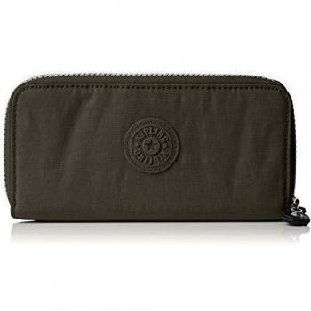 Kipling Uzario Monedero, Color Verde