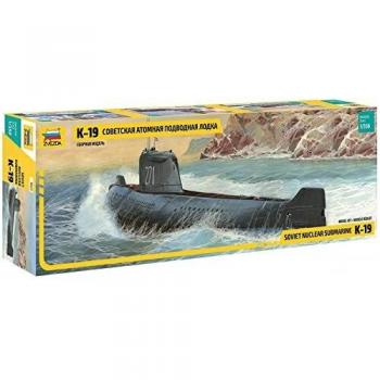 Zvezda - Submarino de modelismo Escala 1:350