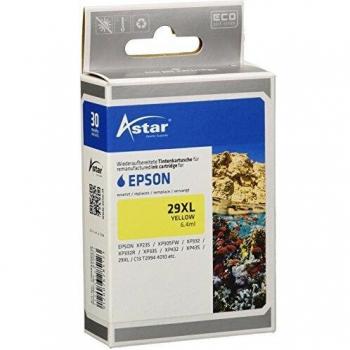 Cartucho de tinta amarillo compatible Astar AS16027 para impresoras Epson C13T29844010, 29