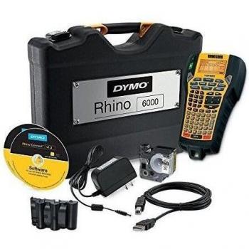 Dymo 6000 Hard Case Kit RHINO, Térmico directo, TFT, USB, 1 MB, Litio-Ion, 102 mm