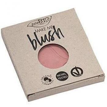 PuroBio Compact Blush Refill, No. 01 Pink Satin