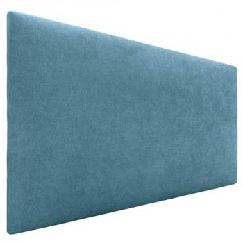 Cabecero Tapizado de Polipiel o Tela AQUALINE Liso Turquesa 90x50cm para Camas de 70/80/90 cm
