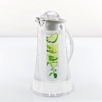 Bremermann nevera jarra, jarra de agua 2,4 L, con nevera y y aroma Varilla