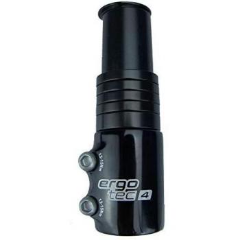Adaptador de Vástago Ahead Ergotec 28,6 mm Negro Nivel 4
