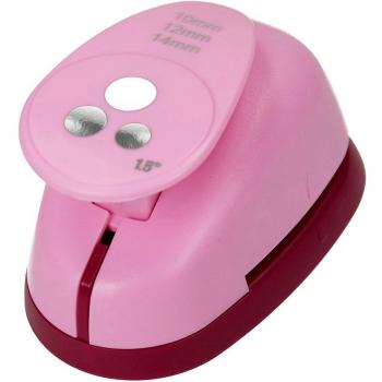 efco Perforador Grande de 10/12/14 mm, Color Rosa