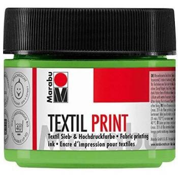 Pintura Textil Marabu Estampado Verde Claro 100 ml