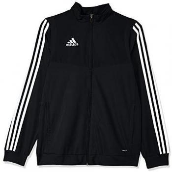 adidas TIRO19 PRE JKTY Chaqueta de Deporte, Unisex niños, Black/White, 7-8Y