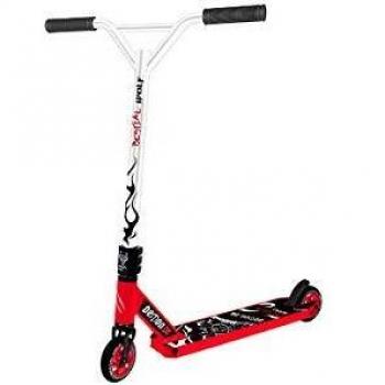Bestial Wolf Demon D6 | Patinete Scooter | Patinete Freestyle | Patinete Profesional | Nivel Iniciación | Color Rojo - Blanco