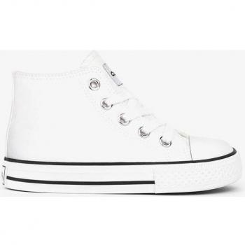 Zapatillas deportivas de niños altas en color blanco de la marca Conguitos