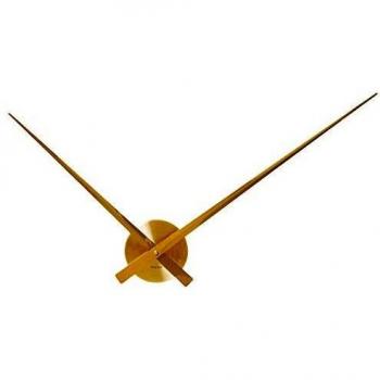 Reloj de pared de aluminio Karlsson Little Big Time grande 76cm