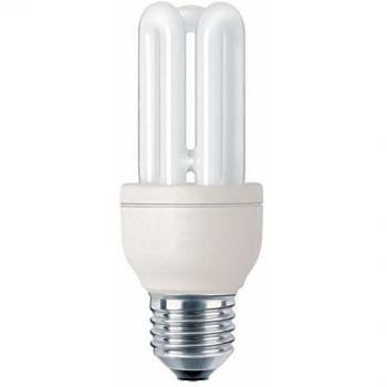 Philips Genie E27 ES 11W - Bombilla de bajo consumo, 11 W, 827, E27