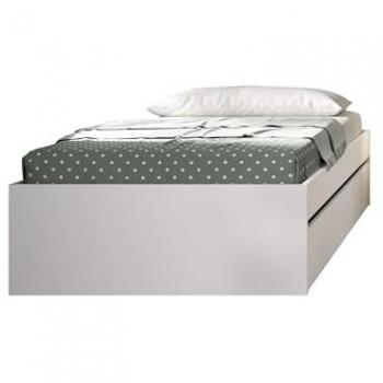 Cama nido de 90x190 con 2 cajones - Blanco - DEKIT GRUPO RIMOBEL LAGO