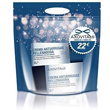 Axovital - Pack Crema de Día SPF15 con Textura Cremosa - 2 x 50 ml.