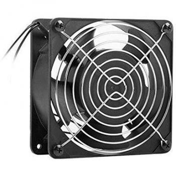 Ventilador 120 MM LANBERG para Rack 19 230V Rejilla Metalica Negro
