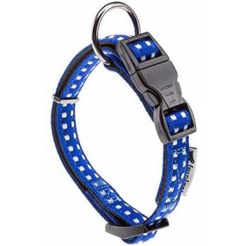 Collar de Nylon Ferplast Cricket C20/50 Azul para Perros - 35-50 cm, 20 mm