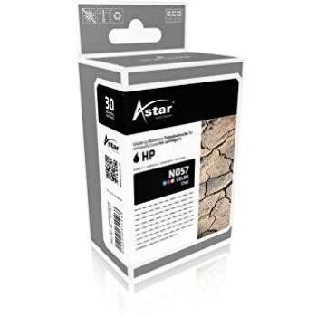 Cartucho de Tinta Astar AS15657 Color (sustituye a HP C6657AE, 57) - Compatible con impresoras HP Deskjet 5150, 500 páginas