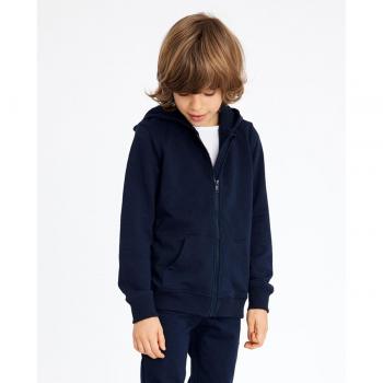 Boy's Hoodie with Hood, Dark Sapphire