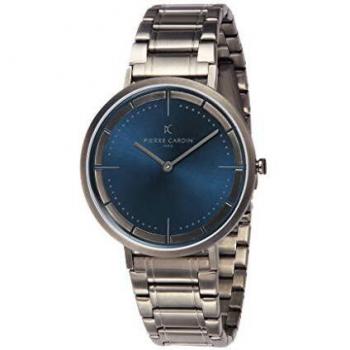Reloj Pierre Cardin Belleville Park CBV.1033 para Hombre - Acero Inoxidable Gris Oscuro