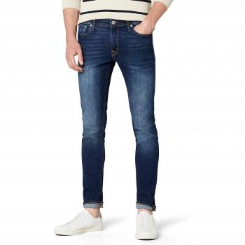 Jack And Jones Mens Liam 014 Skinny Jeans - Dark Blue - 32W x 32L