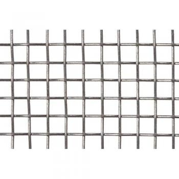 Malla Electrosoldada Galvanizada 13x13 mm, Diámetro 0.9 mm, Longitud 0.6x25 m (Pack: 1)