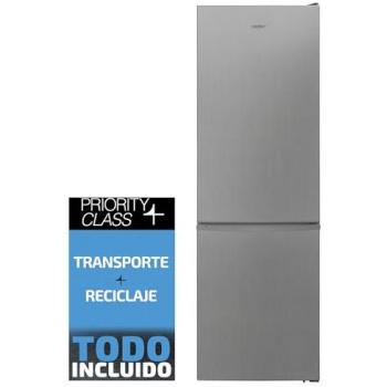 Frigorífico Combi SAUBER Serie 3-185XV Inox Total No Frost 186x60cm con Luz LED y Cajón ConvertiBox®