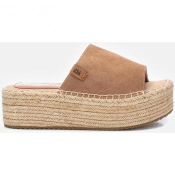 Sandalias de plataforma Refresh 171925 en piel con suela de goma y diseño juvenil