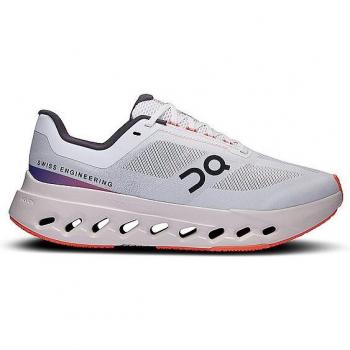 On Cloudsurfer Next Women's Running Shoes - White/Orange - Size 42