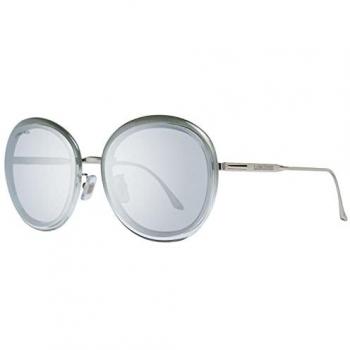 Longines® Women's Round Mirrored Sunglasses LG0011-H Gray One Size