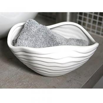 Cuenco Steps Blanco Mate Cerámica ancho 21 cm