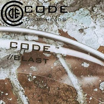 Code Blast 22'' Clear Bass Drum Head