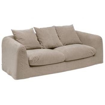 Sofá Emilie 3 Plazas Gris - Atmosphera Creador de Interiores