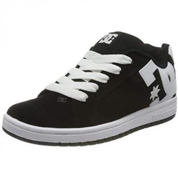 Zapatillas de Skate DC Shoes Court Graffik Juvenil Negro/Blanco