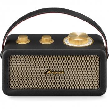 Sangean RA-101 Radio Portátil Bluetooth con Batería Negra/Dorada FM Altavoz Portátil