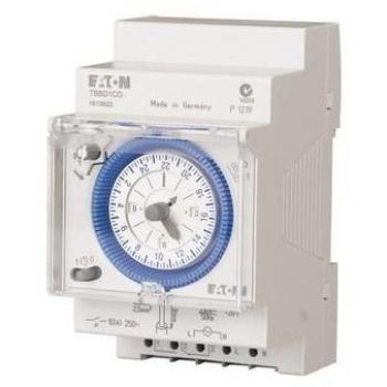 Eaton 24H Analog Time Switch, Synchronous, Single Channel, 16A - Model 167391