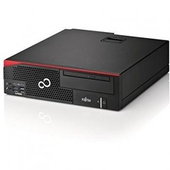 Fujitsu ESPRIMO D556/2/E85+ 3GHz i5-7400 SFF Negro, Rojo PC - Ordenador de sobremesa